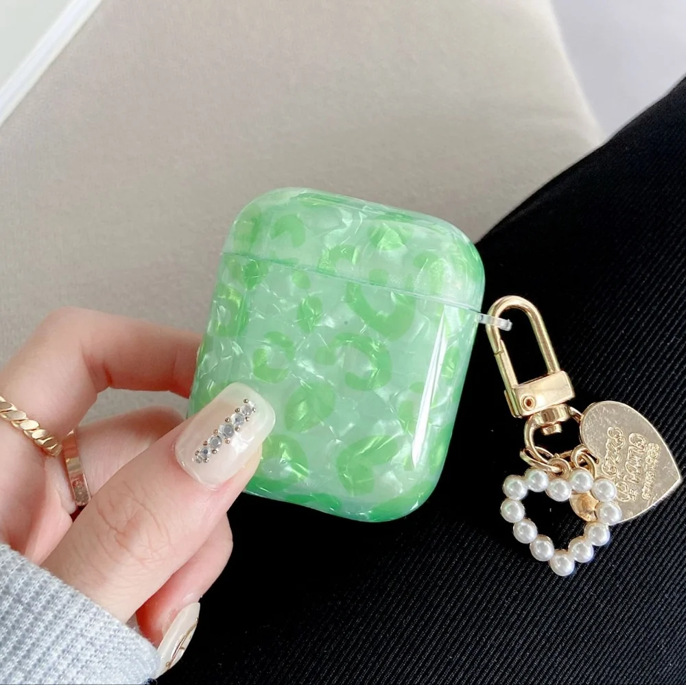 Airpods Case Airpods Pro Case Airpods 3rd Gen Case Pearl Green - Picture 4 of 4